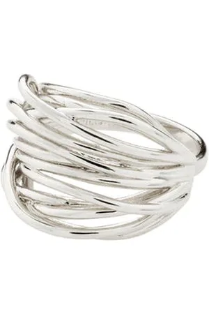 Pilgrim Pamela Recycled Ring -plated
