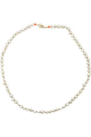 Bella Riley Pearl & Hematite Necklace By