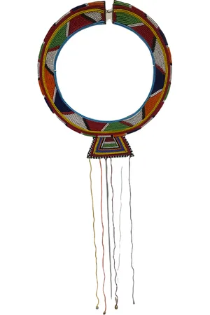 botanicalboysuk Kenya Masai Beaded Necklace L 04