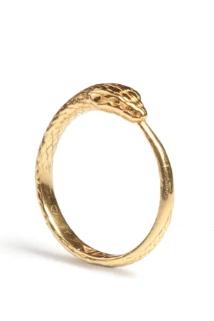 Rachel Entwistle Ouroboros Snake Ring - Without Stones / P