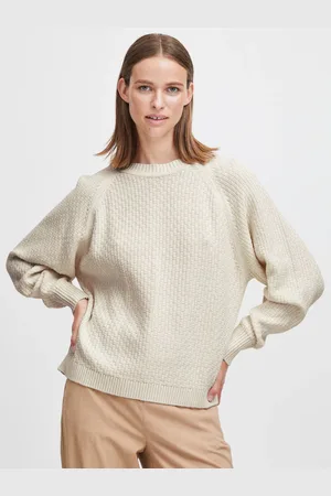 B YOUNG Bymikala O Neck Jumper Birch - Uk 12
