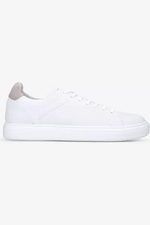 Brunello Cucinelli Contrast-trim Leather Low-top Trainers - 41