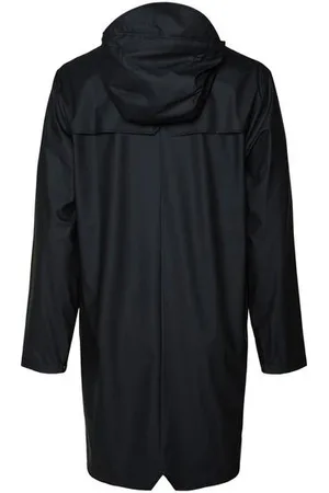 Rains Unisex Long Jacket In - Xl