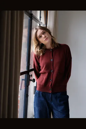 Bibico Mira Cropped Cardigan - Nebula - Medium
