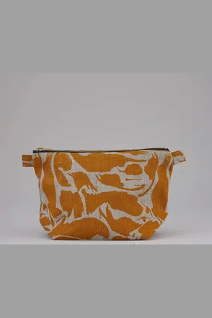 Blästa Henriët Creatures Printed Linen Wash Bag