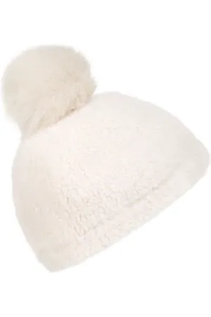 GUSHLOW & COLE Shearling/sheepskin Beanie Hat
