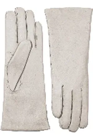 Hestra Grey Long Hairsheep Glove - - 8