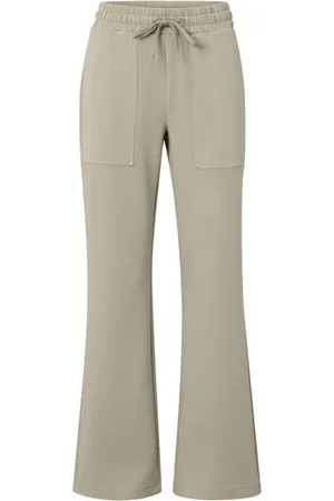 YAYA Jersey Scuba Flare Trousers - Eu34/uk8