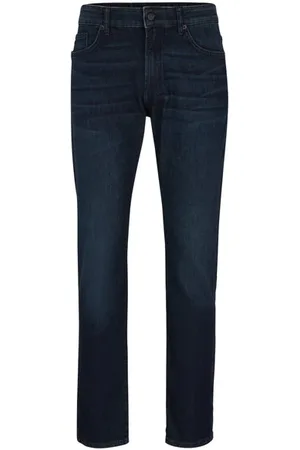 HUGO BOSS Boss - Delaware3-1 Dark Navy Slim Fit Jeans In Comfort Stretch Denim 50513632 412 - 40/34