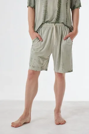 Daniele Fiesoli Printed Detail Linen Short - Large