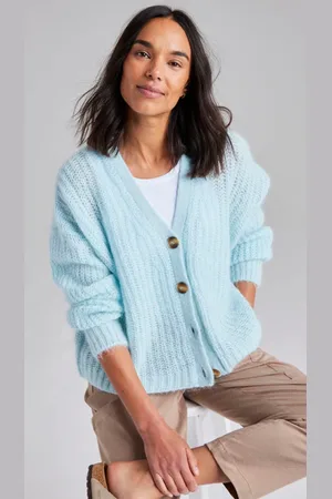 Cape Cove Sirena Italian Cardigan In Ice By - Ice / M