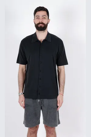 Daniele Fiesoli Cotton Silk Short Sleeve Shirt - Double Extra Large