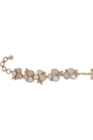 Atelier Mon Pearl Gemstones Bianca Mist Bracelet - Gold, White