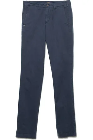 40 Weft 40 Weft Ronan Regular Slim Chino Dark - 44