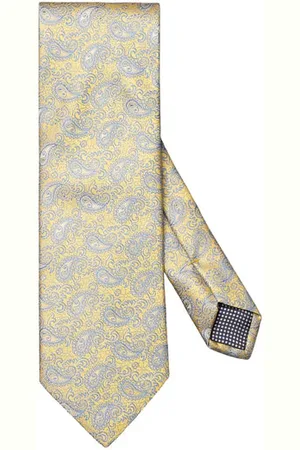 Eton - Paisley Print Silk Tie In 10001139841 - One Size