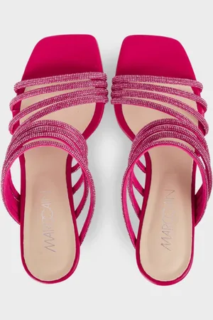 Marc Cain Mules With Glitter Straps Wb Sg.08 Z08 Col 267 - 39/6 Mc4