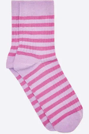 LOVE kidswear Dip Dye Socks In Bordeaux And - 35-38