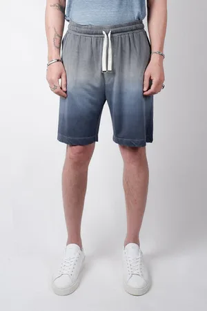 Daniele Fiesoli Linen Faded Design Shorts - Small