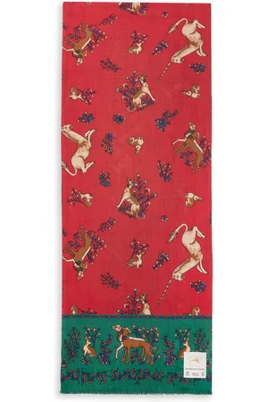 Burrows & Hare Silk Scarf - Dog
