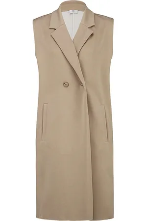 Riani Long Macadamia Waistcoat - Uk 10