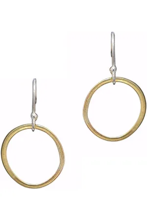 Ava  &  Bea Brass Hoop Earrings
