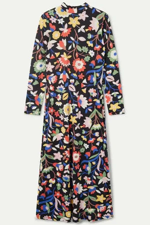 Compañía fantástica - Knit Print Dress - Xs