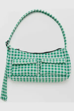 Baggu Cargo Shoulder Bag - Gingham