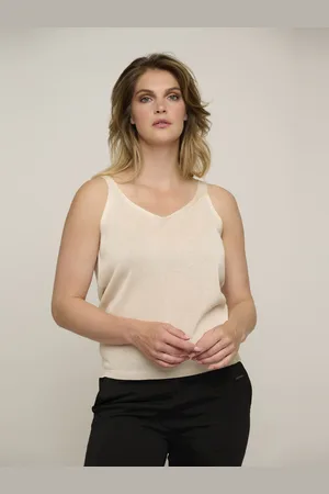 Rino & Pelle Bous Knitted Camisole Birch - Uk 10