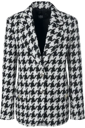 Riani Patterned Giant Houndstooth Blazer - 36/uk10