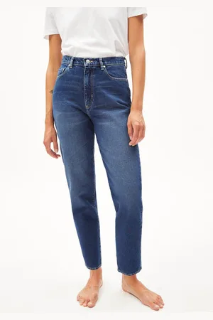 Armedangels Mairaa Mom Fit High Waist Denim Made Of Recycled Cotton || Wavy - 28/34