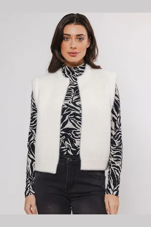 Rino & Pelle Elona Waistcoat White - Uk 6