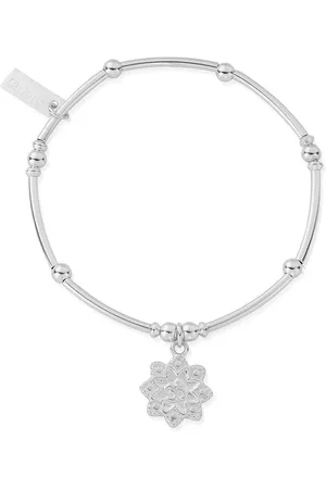 ChloBo Mini Noodle Ball Flower Om Bracelet