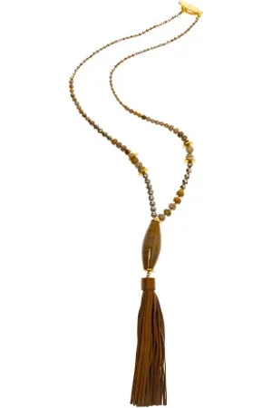Pranella Piper Tassel Necklace