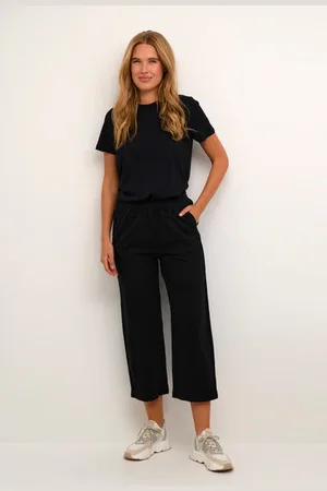Kaffe Naya Culotte Pants In Deep - 34