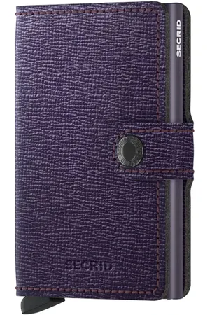 Secrid Mini Leather Wallet - Crisple