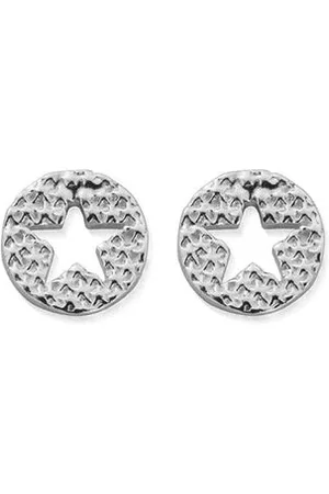 ChloBo Star In Circle Stud Earrings