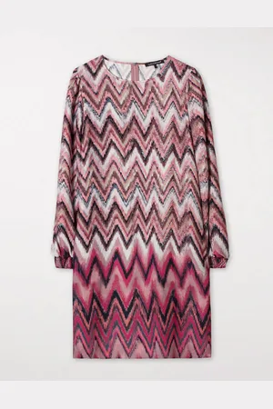 Luisa Cerano And Barolo Printed Dress - Uk 8