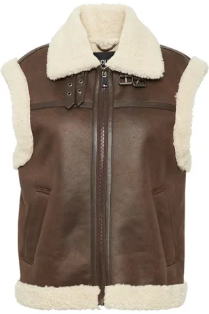 B YOUNG Byasanne Waistcoat Java Mix - Uk 8
