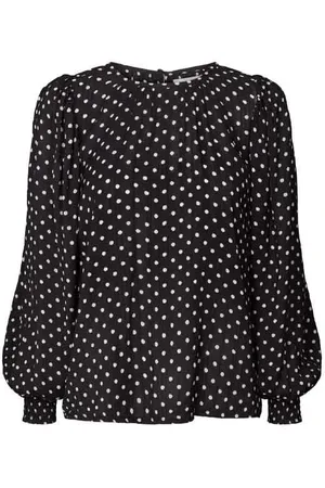 Lollys Laundry Monica Blouse Dot Print - L