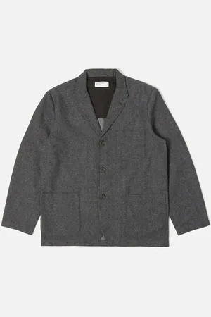 Universal Works Veste Three Button Grey - S Gris