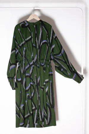 Ma poésie Robe Paradis Monogramme Mousse
