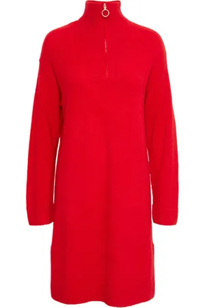 B YOUNG Byomartha Short Jumper Dress Goji Berry - Uk 16
