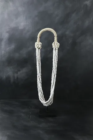 Botanical Boys Handmade Beaded & Shell Necklace