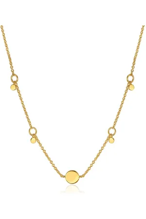 ANIA HAIE Geometry Drop Discs Necklace
