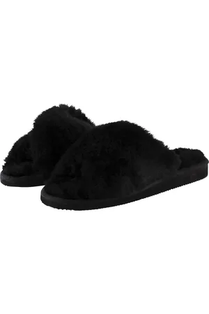 Shepherd of Sweden Lovisa Sheepskin Cross Front Slipper - - Eu37 (Uk4)
