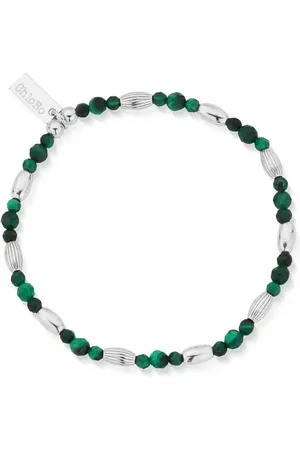 ChloBo Alternative Rice Malachite Bracelet