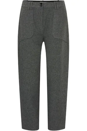 B YOUNG Byetona Pants Grey - Uk 8