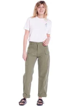 Olow Pantalon Romero Kaki - 28 / Vert