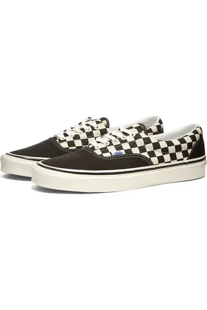 Vans Ua Era 95 Dx , White & Check - 4.5