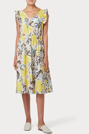 Paul Smith Printed Sleeveless Midi Dress - It 42-uk10